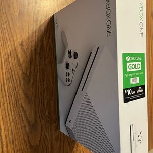 Microsoft Xbox One S 1TB White Console with Controller Tested Working